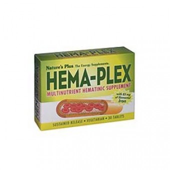 Nature's Plus Hema-plex 30tabs